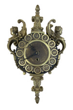 RARO RELOJ WESTWOOD CHADWICK PARED LATÓN QUERUBINES ALEMANIA OCCIDENTAL Pesado 16" segunda mano  Embacar hacia Mexico