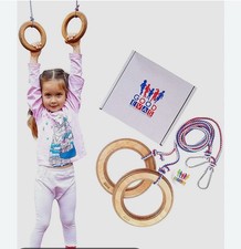 Wooden gymnastic rings for sale  Bloomfield