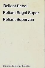 Reliant regal rebel for sale  UK