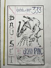 Joan ponç 1974 d'occasion  Paris XIV