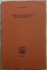 Dedekind scritti sui usato  Italia