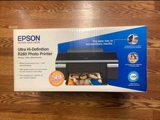 Usado, Impressora Jato de Tinta Fotográfica Epson Stylus - R280 - Nova em folha, Não lacrada comprar usado  Enviando para Brazil