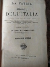 Strafforello patria geografia usato  Palermo