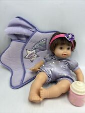 Usado, Boneca Mattel SHINING STARS com roupa de estrela roxa 12” boneca menina 2001 com garrafa! comprar usado  Enviando para Brazil
