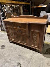Carved oak sideboard for sale  ROMFORD