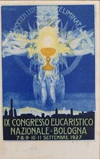 Cartolina congresso eucaristic usato Cartolina congresso eucaristic usato  Castelfranco Emilia