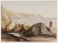 19th century watercolour for sale  BRADFORD-ON-AVON