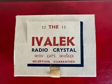 Ivalek radio crystal for sale  LONDON