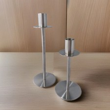 Kerzenständer edelstahl silbe gebraucht kaufen  Wunsiedel