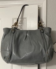 Coach gray leather for sale  Brentwood
