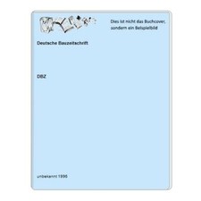 Deutsche bauzeitschrift gebraucht kaufen  Deutschland