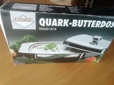 Quark butterdose edelstahl gebraucht kaufen  Garching b.München