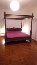 Letto baldacchino artigianato usato  Italia