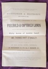 1887 brochure plan for sale  HASTINGS