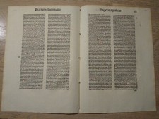 Inkunabel 1488 doppelblatt gebraucht kaufen  Neumünster