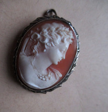 Carved shell cameo for sale  NORWICH