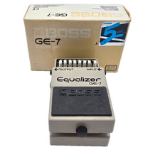 Usado, Pedal de efeito de guitarra Boss GE-7 equalizador 7 bandas, na caixa comprar usado Usado, Pedal de efeito de guitarra Boss GE-7 equalizador 7 bandas, na caixa comprar usado  Enviando para Brazil