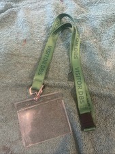 Dbs visitor lanyard for sale  DERBY