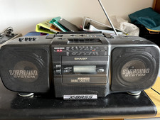 Boombox double cassette d'occasion Boombox double cassette d'occasion  Pommeuse