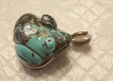 Carved turquoise frog for sale  Richardson