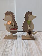 Holzaufsteller igel set gebraucht kaufen  Heiligenhafen