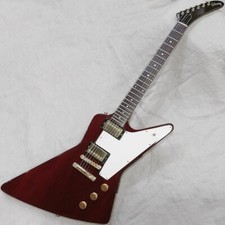 Usado, Guitarra elétrica Gibson 1977 Explorer vinho ouro vermelho hardware feita nos EUA sólida comprar usado  Enviando para Brazil