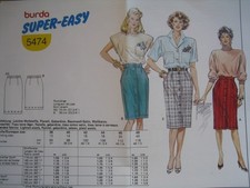Burda 5474 schnittmuster gebraucht kaufen  Trossingen