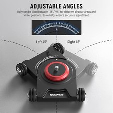 Boneca deslizante para câmera NEEWER SD001 com cabeça esférica e braçadeira de telefone 4 rodas comprar usado  Enviando para Brazil