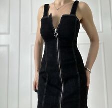 Topshop black denim for sale  LONDON