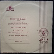 Schumann brahms frauenliebe gebraucht kaufen  Rostock