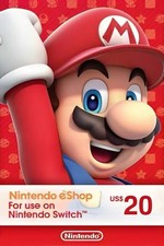 Cartão-presente Nintendo eShop US$ 20 comprar usado  Enviando para Brazil