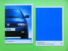 Prospekt / Katalog / Brochure VW Polo Classic - 05/97 comprar usado  Enviando para Brazil