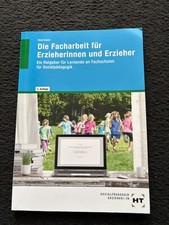 Facharbeit erzieherinnen erzie gebraucht kaufen  Hannover