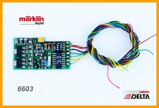 MÄRKLIN 6603, Digitaldecoder, Delta-Decoder, für Allstrommotoren, sehr gut! comprar usado MÄRKLIN 6603, Digitaldecoder, Delta-Decoder, für Allstrommotoren, sehr gut! comprar usado  Enviando para Brazil