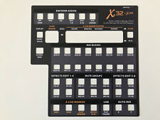 Overlay für Behringer X-Touch zur Steuerung von Behringer X32 mit X-Live Card comprar usado  Enviando para Brazil