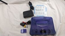 Console Nintendo 64 N64 azul meia-noite 1-6-1 comprar usado  Enviando para Brazil