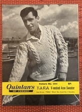 Mens aran neck for sale  WORCESTER