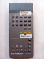 Telecommande vintage schneider d'occasion  Paris XVIII