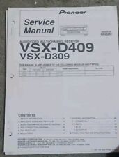 Receptor Pioneer VSX-D409 VSX-D309 manual de reparo *original* comprar usado  Enviando para Brazil