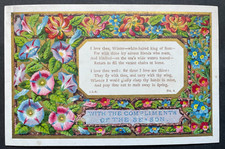 Victorian greeting card for sale  NORWICH