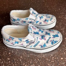 Chinelos infantis edição limitada Vans x Disney Customs Lilo & Stitch tamanho 11, usado comprar usado  Enviando para Brazil