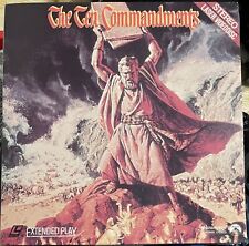 Ten commandments laserdisc for sale  SALTASH