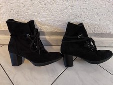 Schwarze schnür stiefeletten gebraucht kaufen  Bergkamen