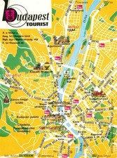 Budapest stadtplan gebraucht kaufen  Deutschland