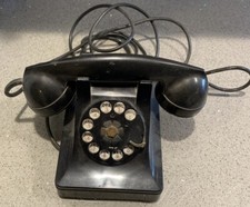 Antigo sistema de sino de baquelite preto Western Electric telefone de mesa rotativo comprar usado  Enviando para Brazil