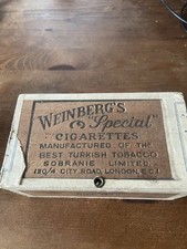 Antique wooden cigarette for sale  BRISTOL