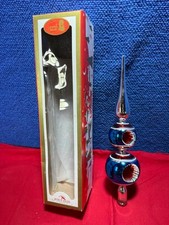 vintage glass tree topper for sale  Fortville