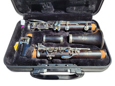 Clarinete madera Yamaha YCL 400 AD con boquilla Yamaha 4C y estuche rígido original segunda mano  Embacar hacia Mexico