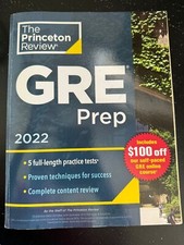 Princeton review gre for sale  River Grove
