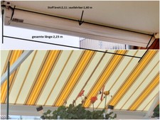 Markise balkon elektrisch gebraucht kaufen  Schwedt/Oder